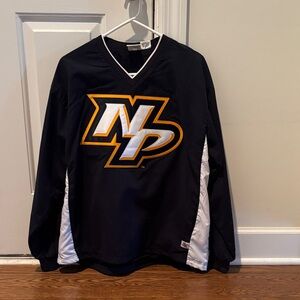 Nashville Predators NP V Neck Pullover Wind Shirt